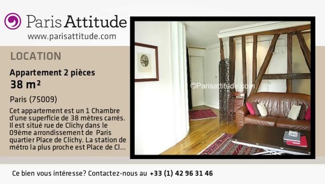 Appartement 1 Chambre à louer - Place de Clichy, Paris - Ref. 2723