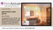 Appartement Studio à louer - Trocadéro, Paris - Ref. 3707