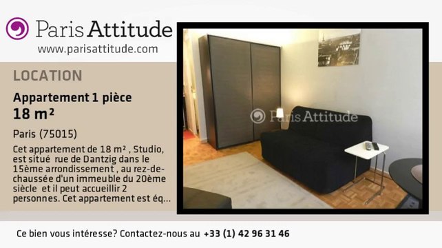 Appartement Studio à louer - Convention, Paris - Ref. 7889