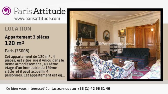 Appartement 2 Chambres à louer - Madeleine, Paris - Ref. 7748