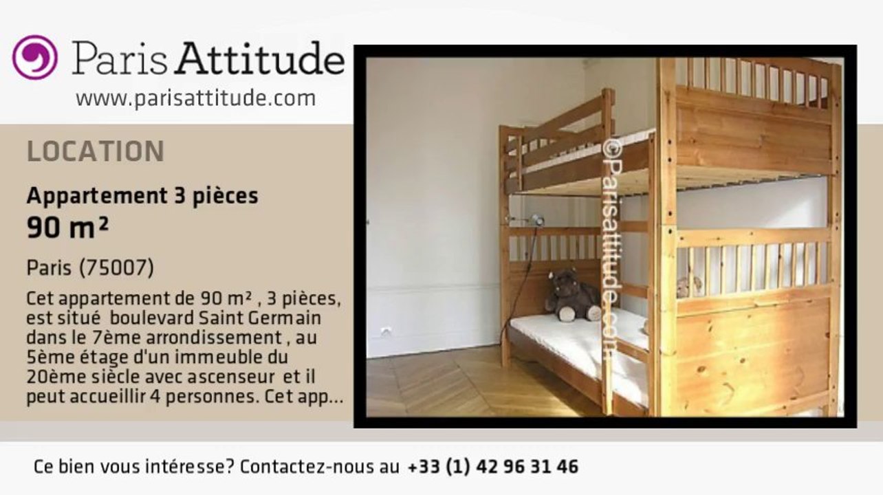 Appartement 2 Chambres à louer - Musée d'Orsay, Paris - Ref. 5941