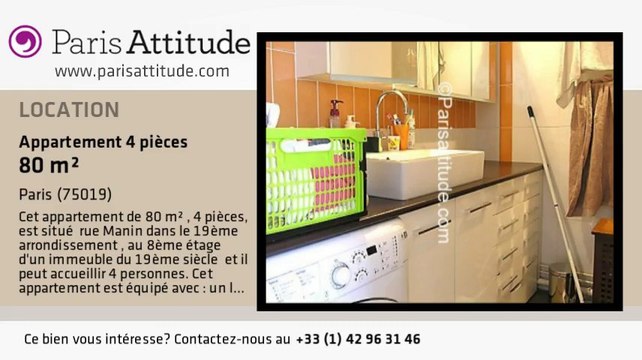 Appartement 3 Chambres à louer - Buttes Chaumont, Paris - Ref. 7519