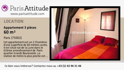 Appartement 2 Chambres à louer - Montorgueil, Paris - Ref. 1268