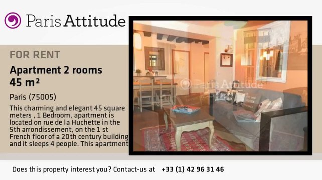 1 Bedroom Apartment for rent - Quartier Latin/St Michel, Paris - Ref. 8501