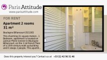 1 Bedroom Apartment for rent - Boulogne Billancourt, Boulogne Billancourt - Ref. 7069