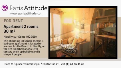 1 Bedroom Apartment for rent - Neuilly sur Seine, Neuilly sur Seine - Ref. 1722