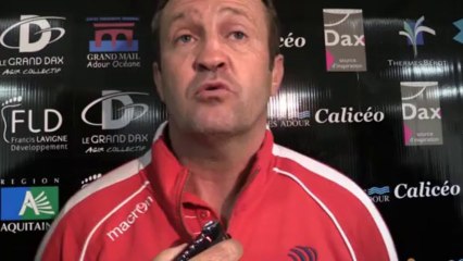 J4 Pro D2 Dax - ASBH : Réaction Christophe Hamacek