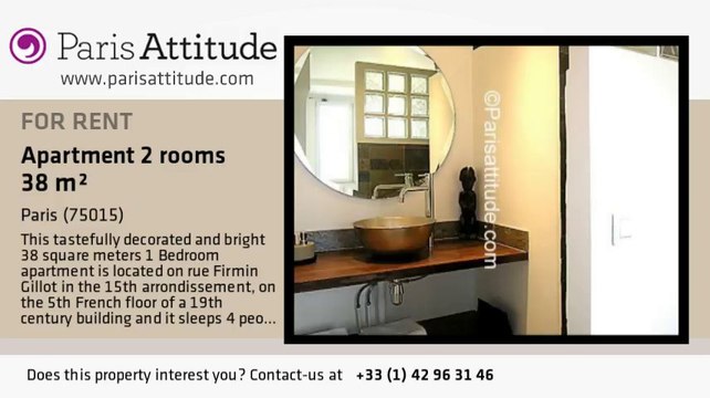 1 Bedroom Apartment for rent - Porte de Versailles, Paris - Ref. 3912