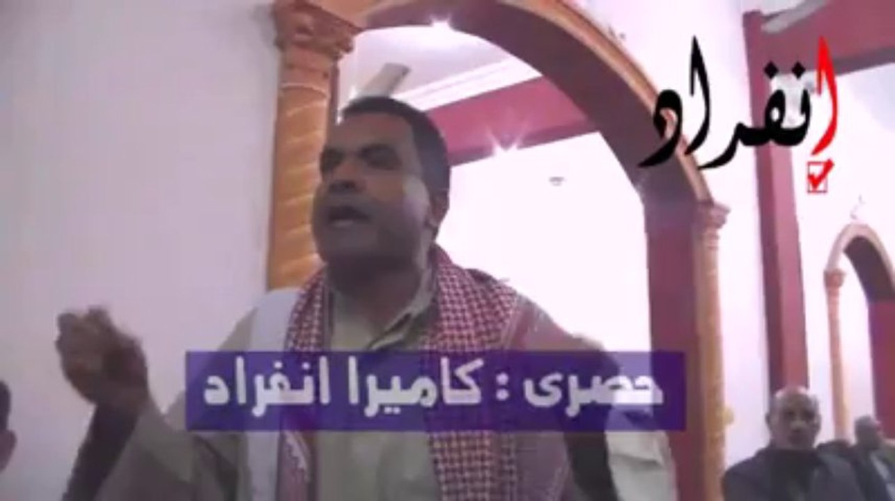 أحد المواطنين الشرفاء اللي بيهاجموا المتظاهرين حزب وطني وبيقول بشار لو مات هيبقى شهيد