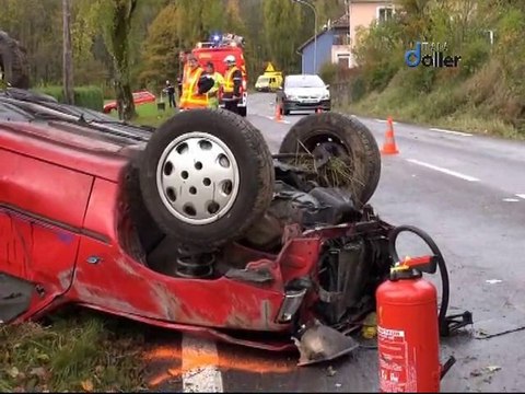 2013_11_08 accident grave d'un sapeur pompier entre sickert et masevaux