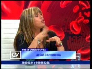 ALGA SPIRULINA, anticancerígena e inmunológica