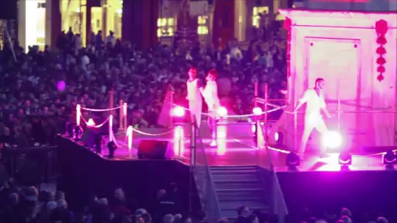 Opening Renaissance FESTIVAL, Place Stanislas Nancy, video mapping and monumentale Vjing by Paradigme