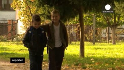 El cirílico, símbolo de la división de Vukovar