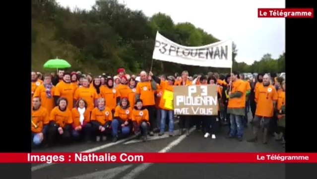 Poullaouen (29). Marine Harvest : les salariés de Landivisiau et Plouénan solidaires