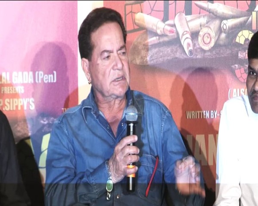 Salim and Javed Akhtar unite for the launch of Sholay 3D