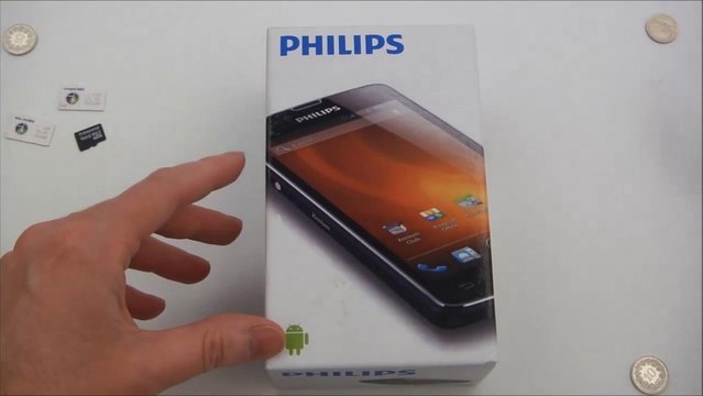 Philips Xenium W8510 - распаковка, включение, предварительный обзор