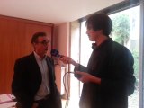 Interview de Pierre Hurmic suite au vote des militants écologistes d'EELV en faveur d'une liste commune avec le candidat du PS Vincent Feltesse à Bordeaux