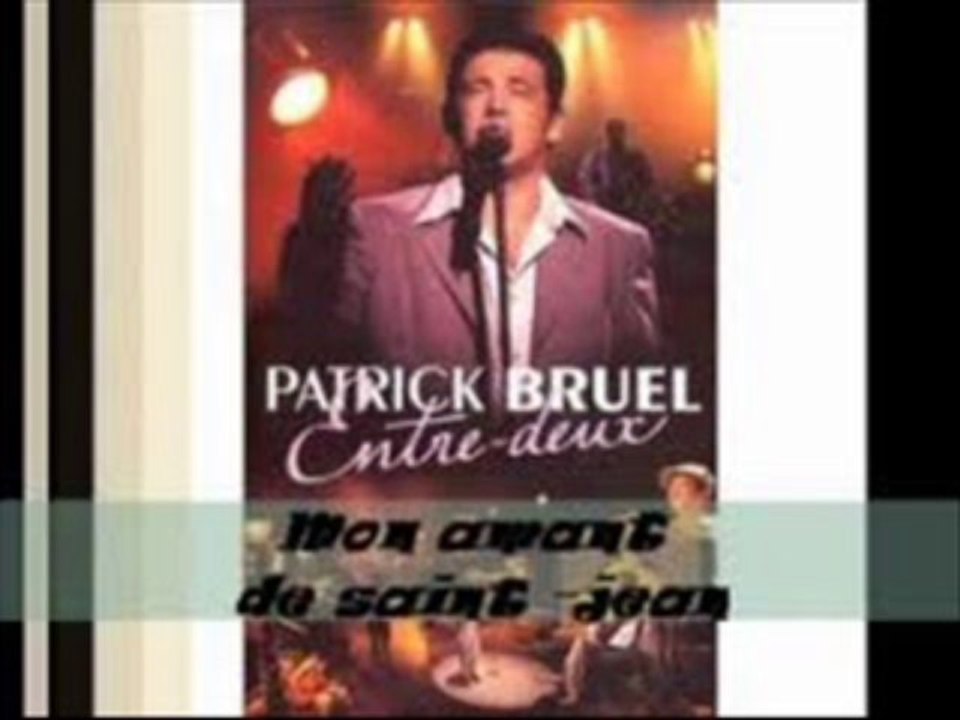 Son Amant De Saint-Jean (Patrick Bruel Cover)