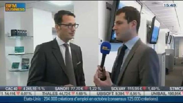 Introduction en bourse de Numericable: Marc Lefèvre dans Intégrale Bourse - 08/11