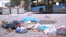 Madrid invasa dai rifiuti