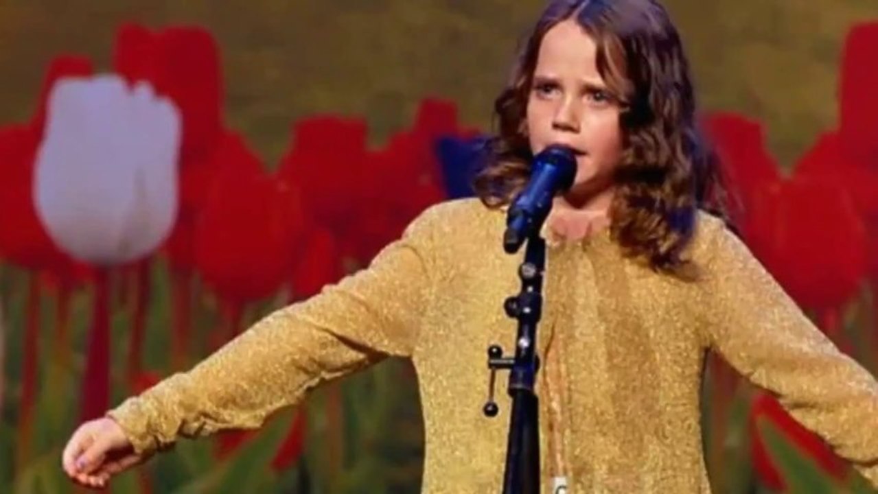 Nine-Year-Old Girl Sings Opera on Holland's Got Talent