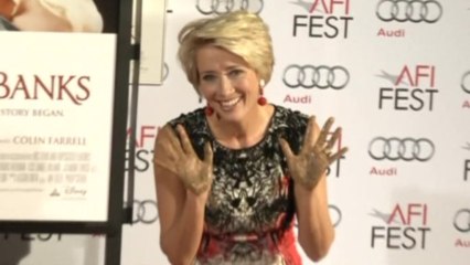 Emma Thompson makes an impression on Hollywood