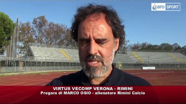 Icaro Sport. Virtus Vecomp Verona-Rimini, intervista a Marco Osio