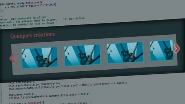 Tutoriel jQuery - Slider Javascript avec jQuery