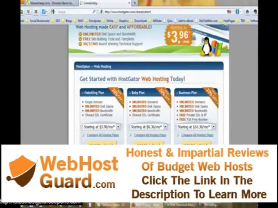 Get 25 Percent Discount on HostGator Web Hosting