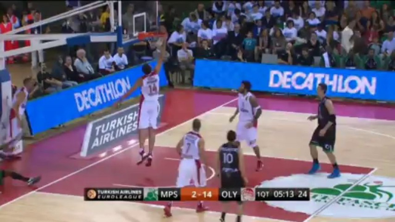 Highlights: Montepaschi Siena-Olympiacos Piraeus