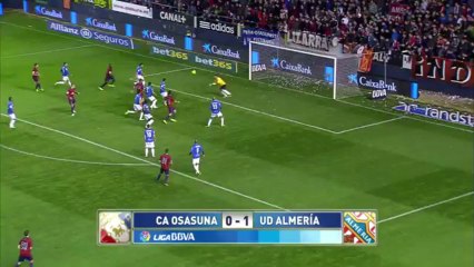 Osasuna 0 Almería 1