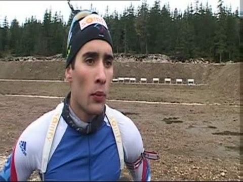 Biathlon: Interview de Martin Fourcade (Corrençon-en-Vercors)