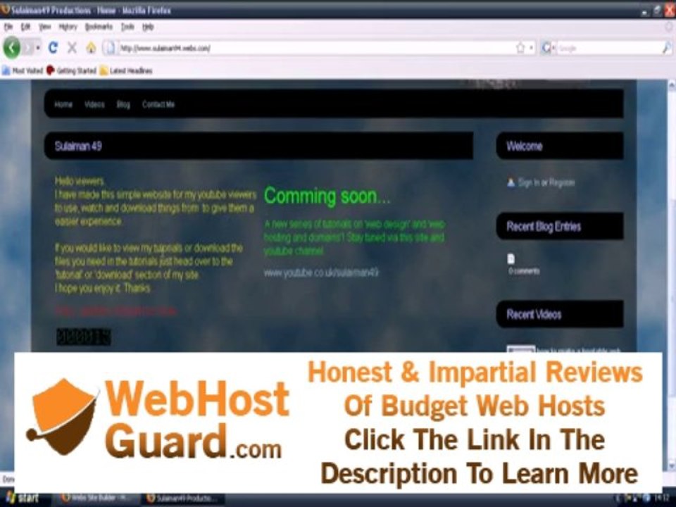 free web hosting and domains