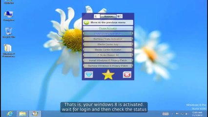Activate Windows 8 With KJ ACTIVATOR