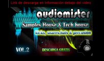Descarga Gratis Samples House & Tech House Audiomister vol.2 (Kicks,Snares,Hats,Percusion)