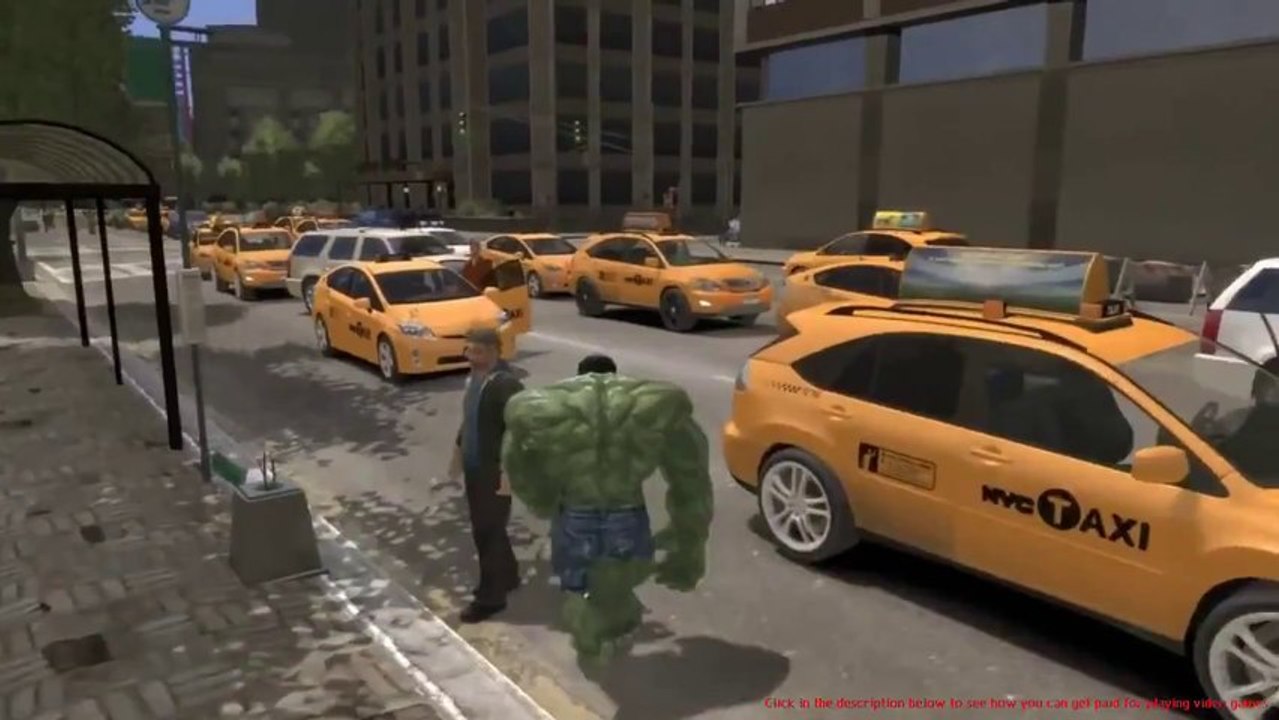 Grand Theft Auto IV - Incredible Hulk MOD