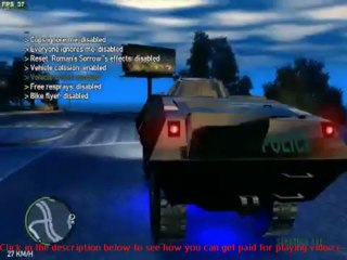 Grand Theft Auto IV - SWAT Tank