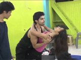 Nach Baliye 6 - Gurmeet - Debina  ROMANCE during rehearsal