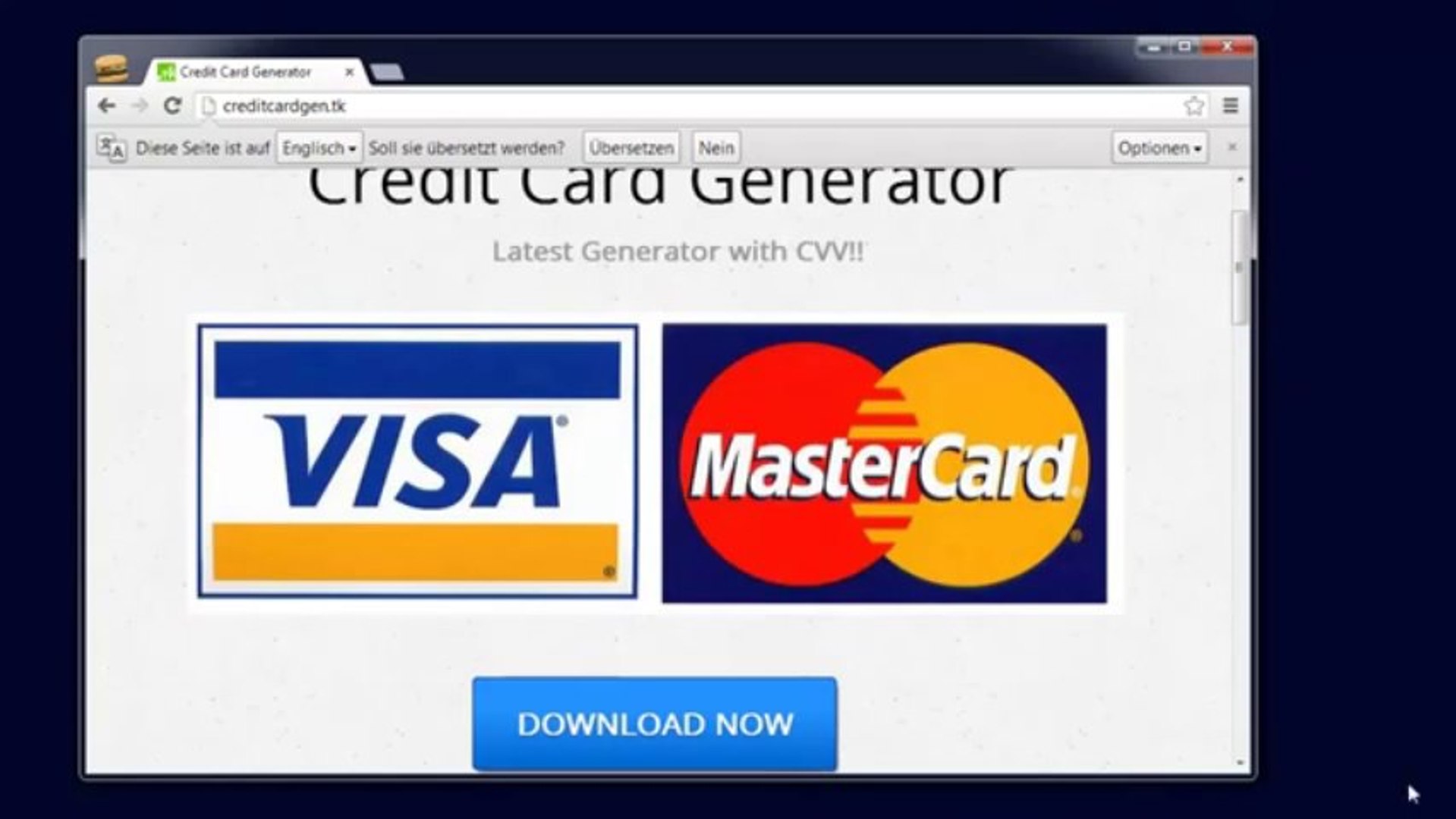 Credit card generator software, free download