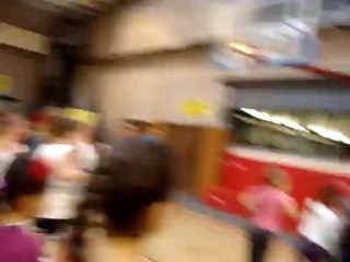 la danse des Basketteuses de l'US Tourcoing