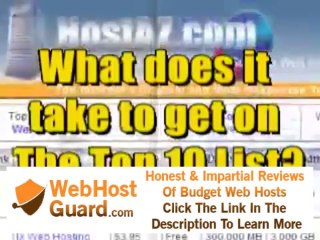 Top 10 Best Web Hosting Reviews   SCAMS EXPOSED