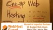 Cheap Web Hosting: My Favorite Cheap Web Hosting Company