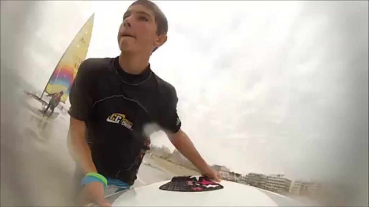 go pro skimboarding