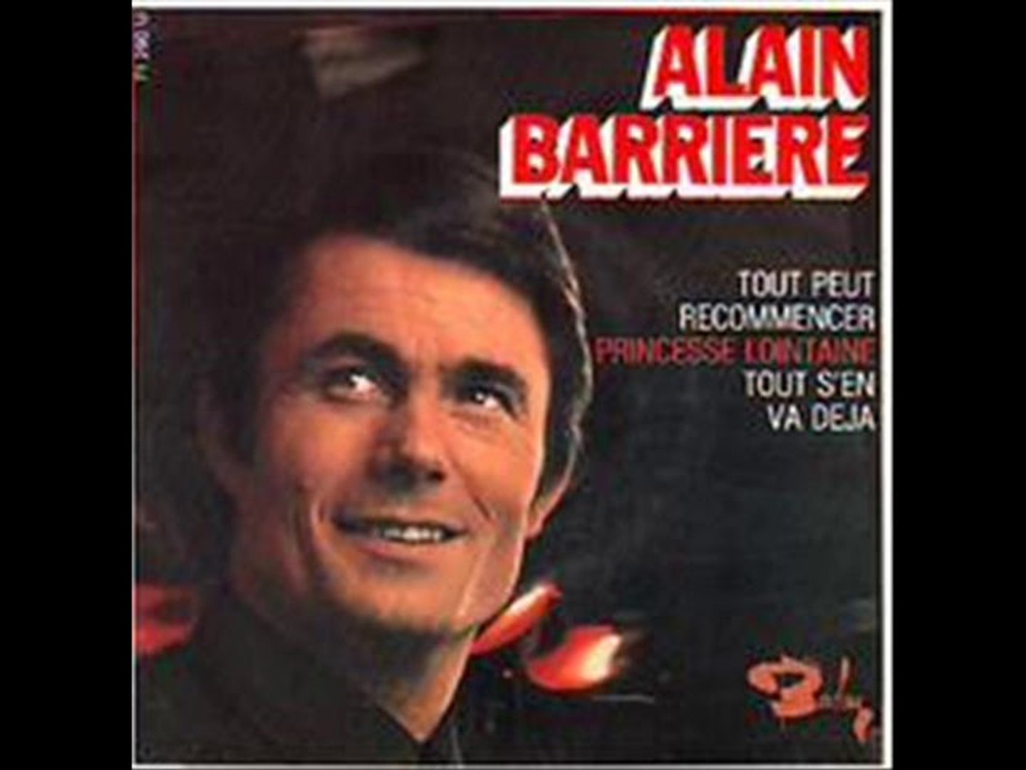 Alain Barriere Princesse Lointaine 1968 Video Dailymotion