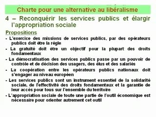 Alternative au libéralisme