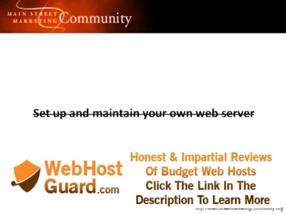 What is Web Hosting?