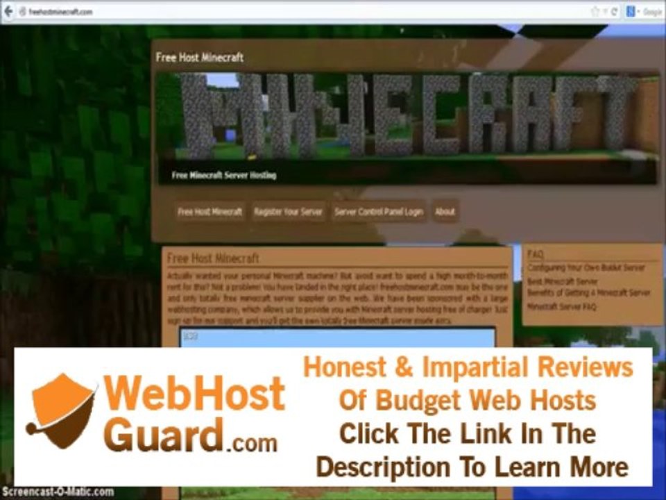 Minecraft Hosting Servers