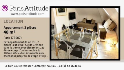 Appartement 1 Chambre à louer - St Germain, Paris - Ref. 4945