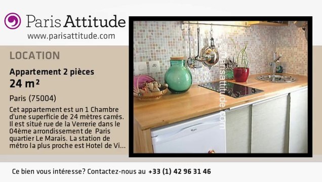 Appartement 1 Chambre à louer - Hôtel de Ville, Paris - Ref. 2154