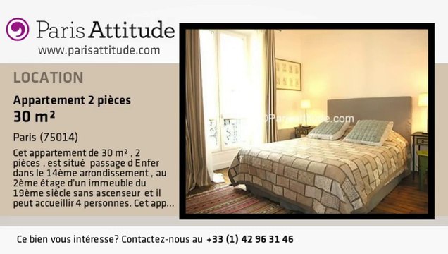 Appartement 1 Chambre à louer - Montparnasse, Paris - Ref. 7024